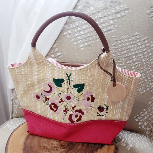 TOMMY HILFIGER | STRAW CROSSBODY CONVERTIBLE BAG - Picture 5 of 11